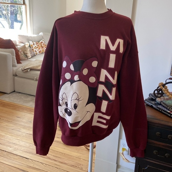 Disney Tops - Vintage Minnie sweatshirt! One size!!